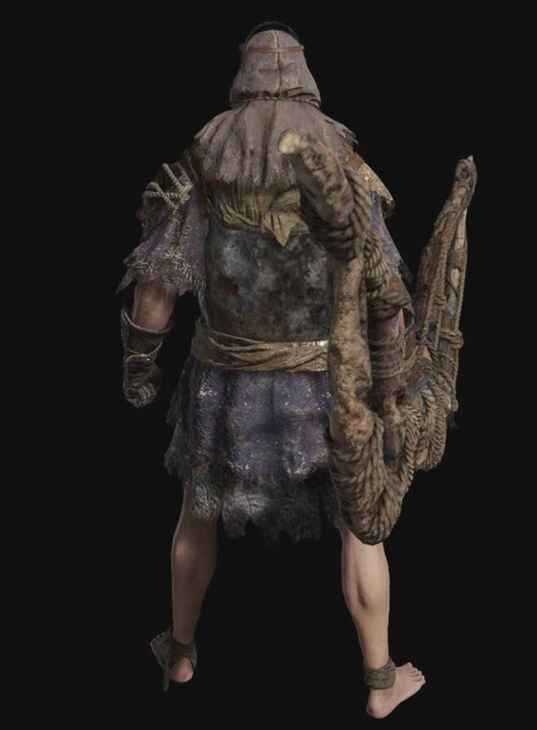 Elden Ring Shadow of the Erdtree Quest Reward - Igon's Altered Armor Set and Greatbow - Back