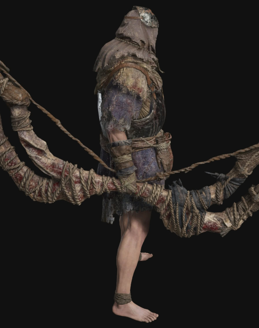 Elden Ring Shadow of the Erdtree Quest Reward - Igon's Altered Armor Set and Greatbow - Right