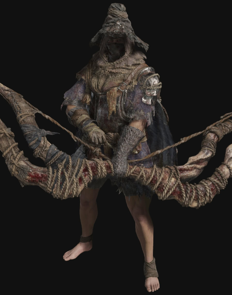 Elden Ring Shadow of the Erdtree Quest Reward - Igon's Armor Set and Greatbow - Front