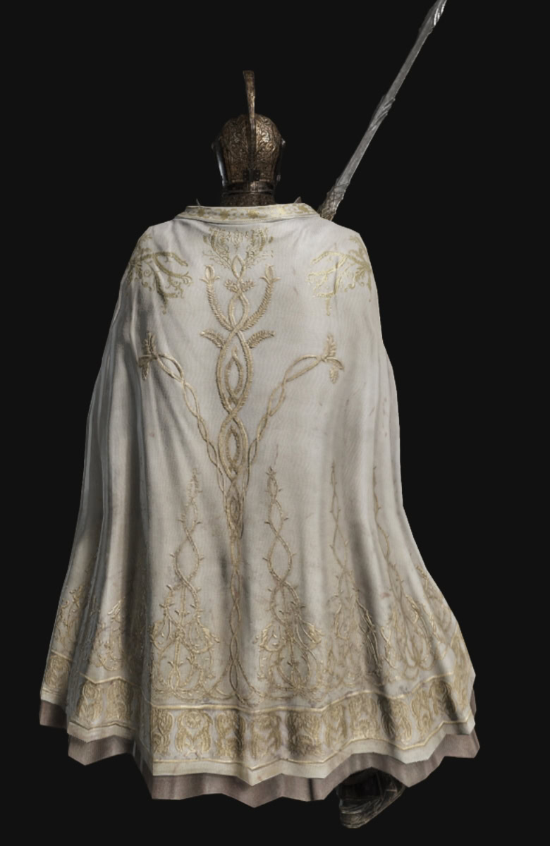 Elden Ring Shadow of the Erdtree Quest Reward - Leda's Set - Back