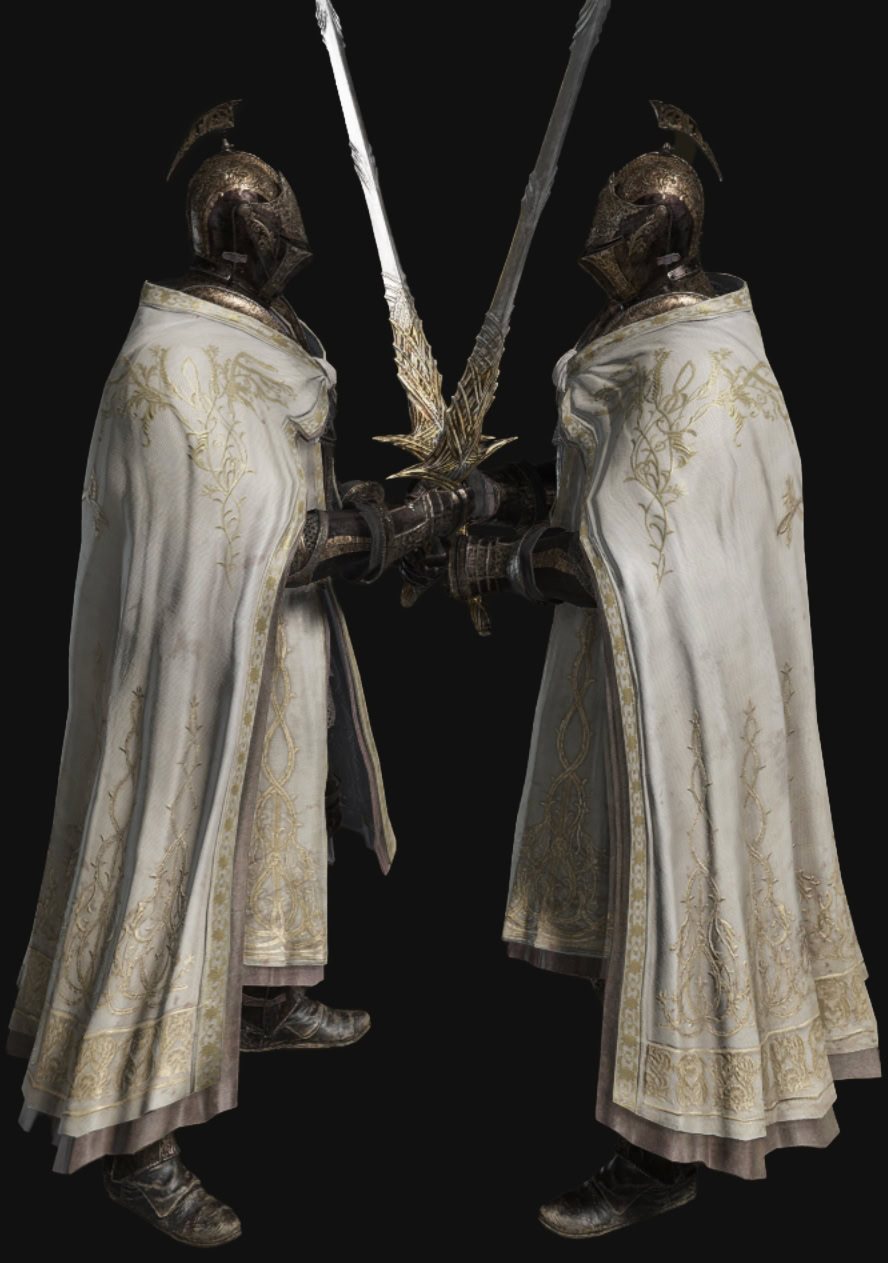 Elden Ring Shadow of the Erdtree Quest Reward - Leda's Set - Sides