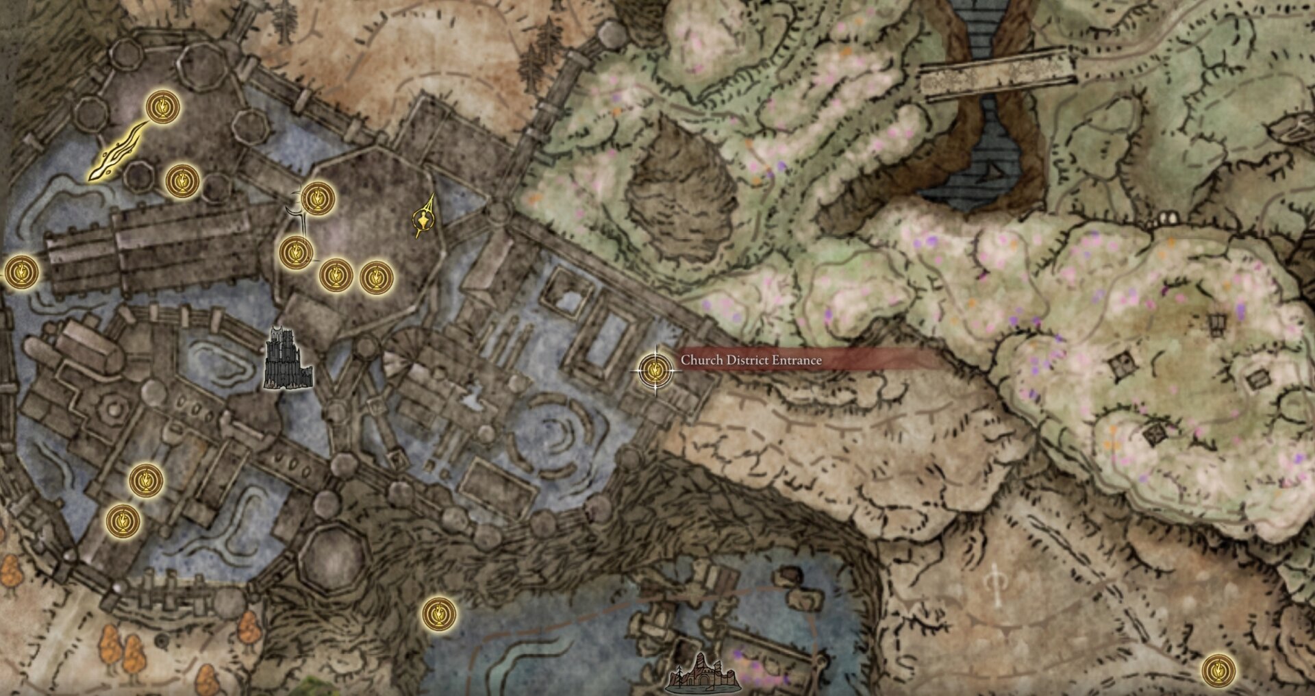 Fire Serpent location map