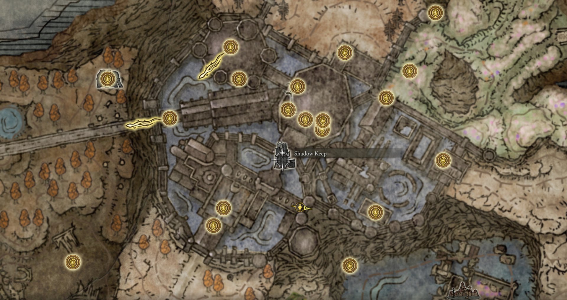 How to Become a Dragon in Elden Ring Shadow of the Erdtree - location of the Domain of the Dragons painting