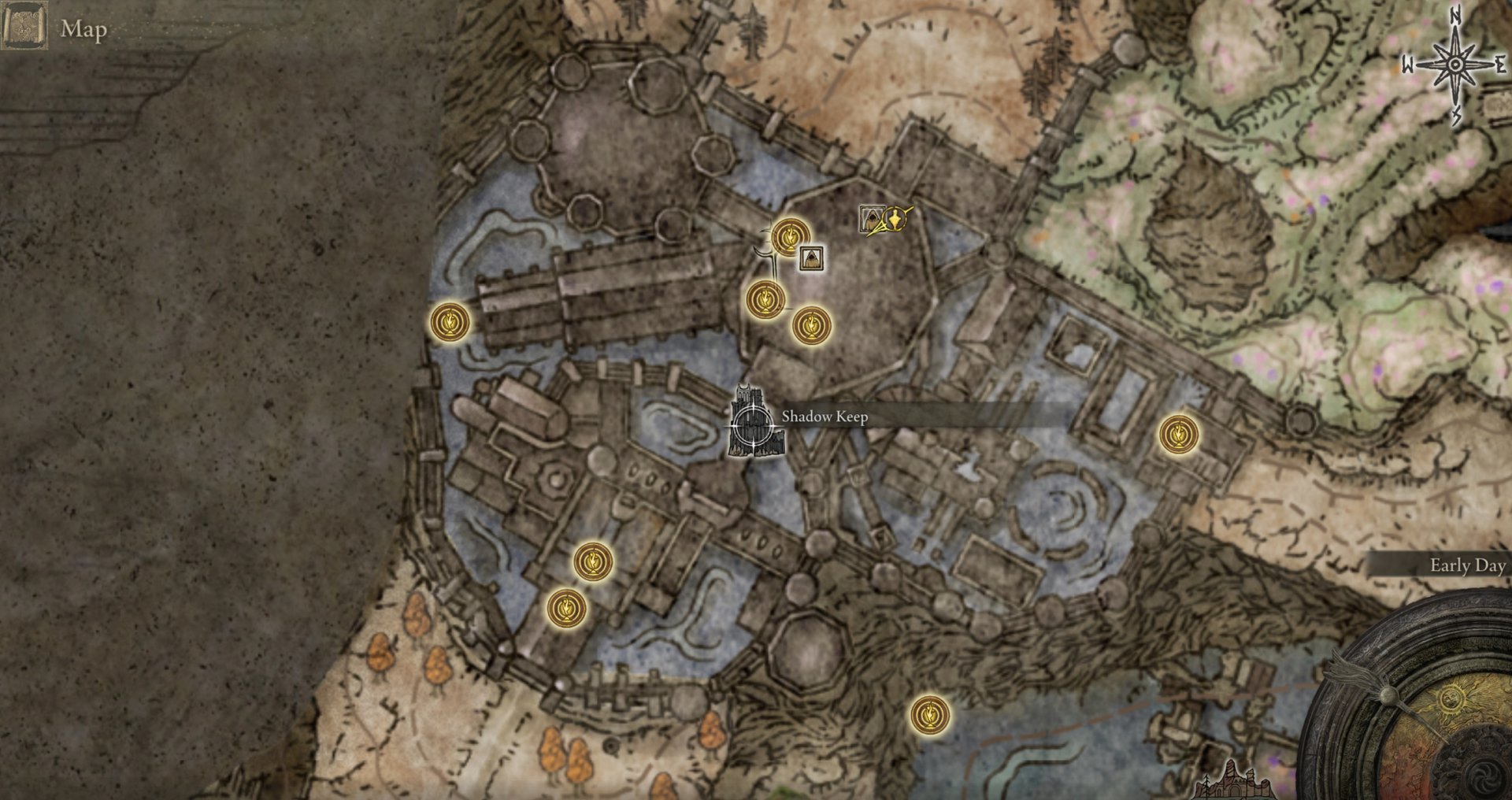 Specimen Storage Hanging Beast location map