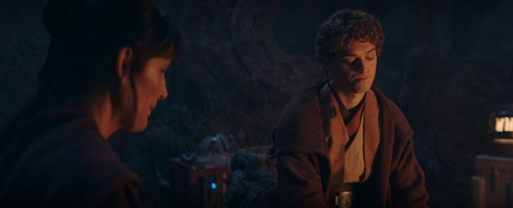 Mastrer Indara and her padawan Torbin on Brendok in The Acolyte Episode 3