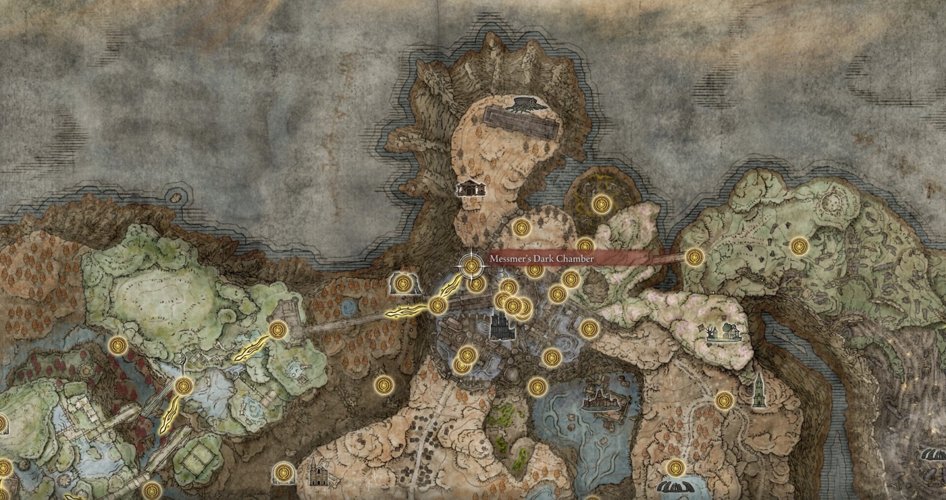 Elden Ring Shadow of the Erdtree - The Sacred Tower Helper Map 1