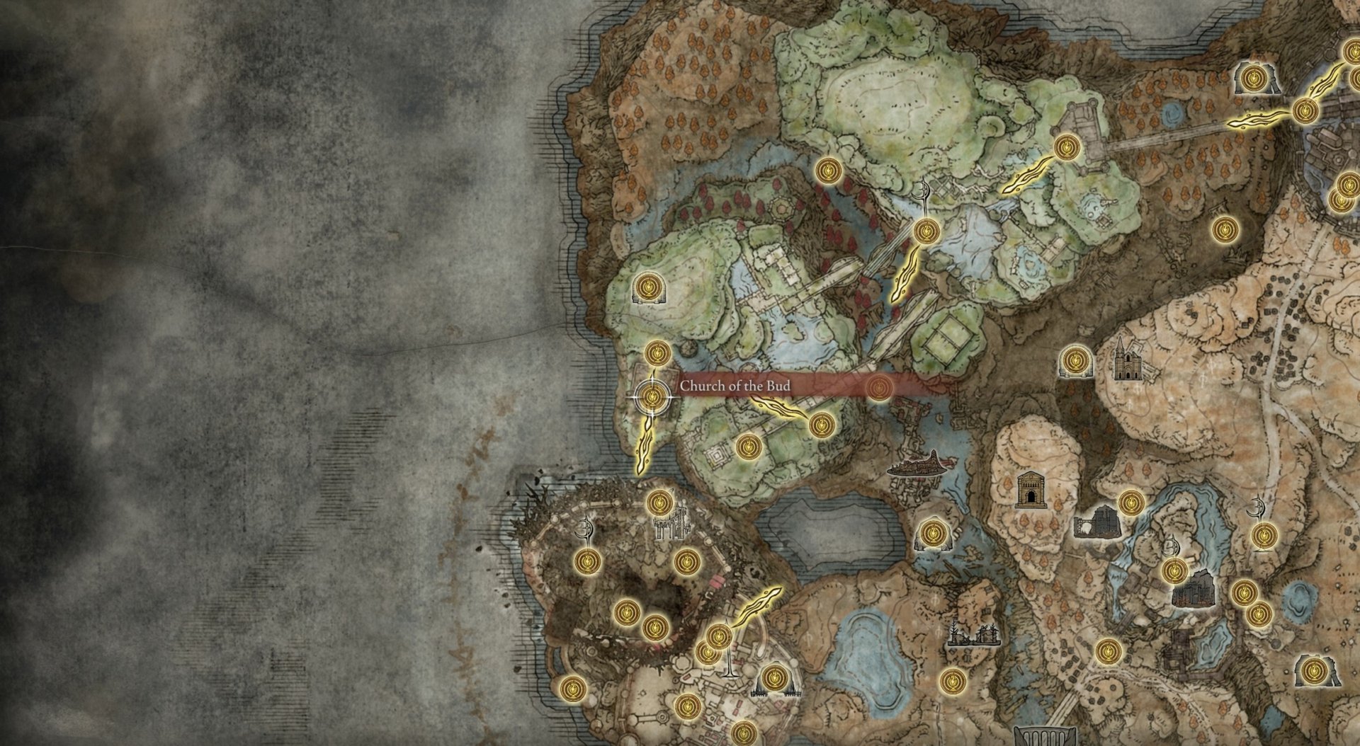 Elden Ring Shadow of the Erdtree - The Sacred Tower Helper Map 2