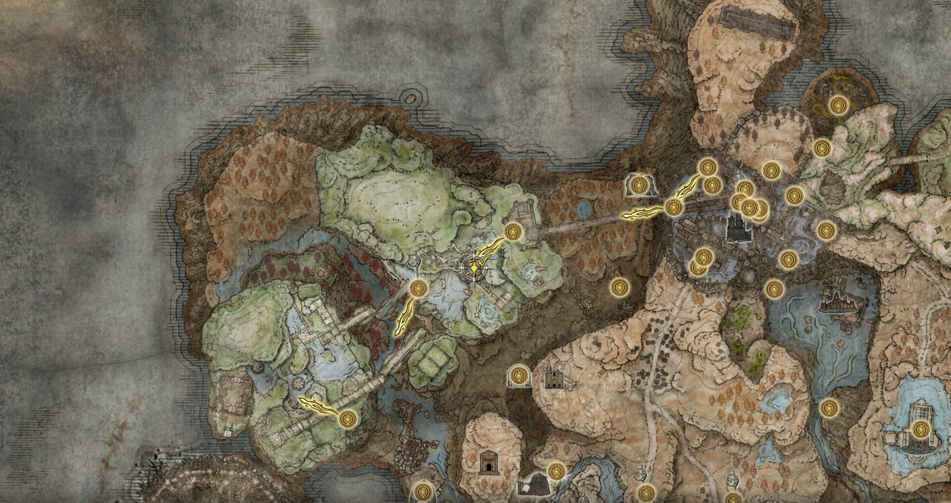 Verdigris Discus Talisman location on the map