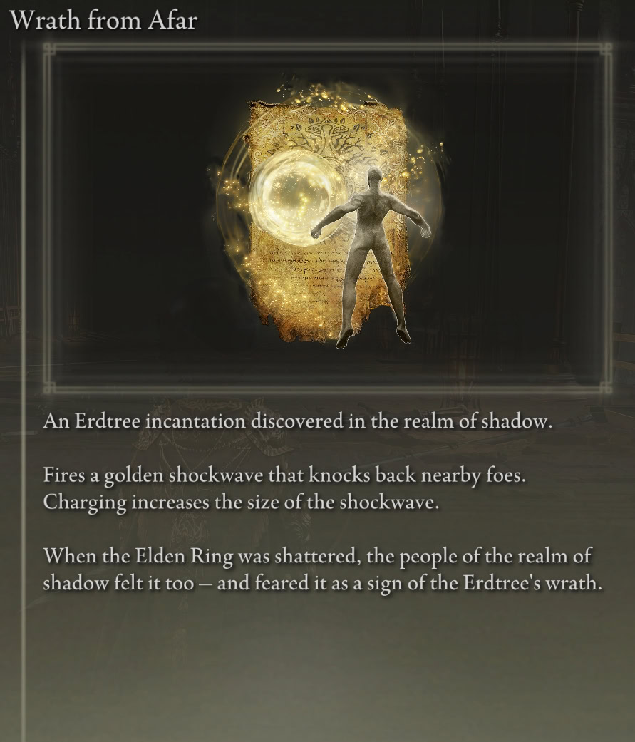 Wrath from Afar