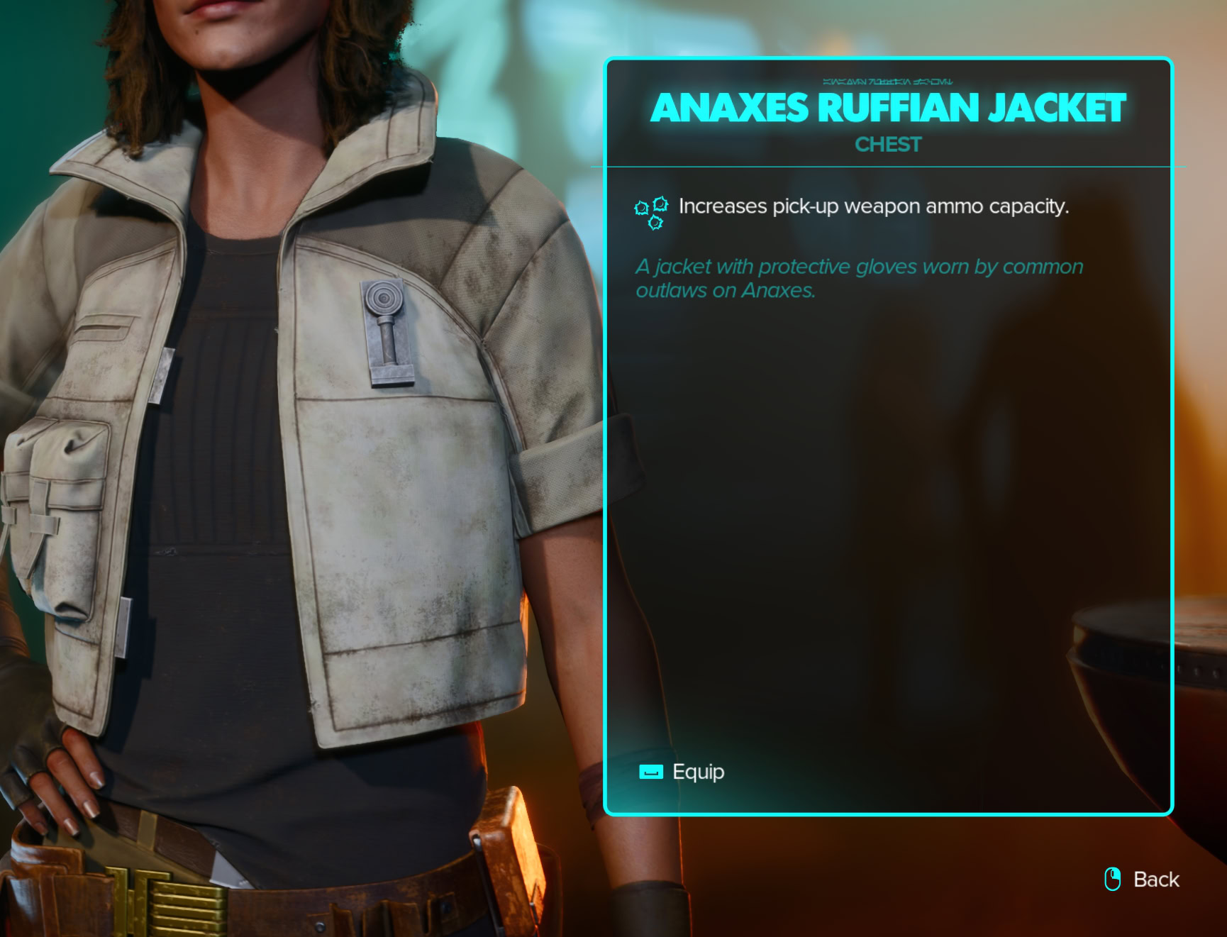 Anaxes Ruffian Jacket Perk