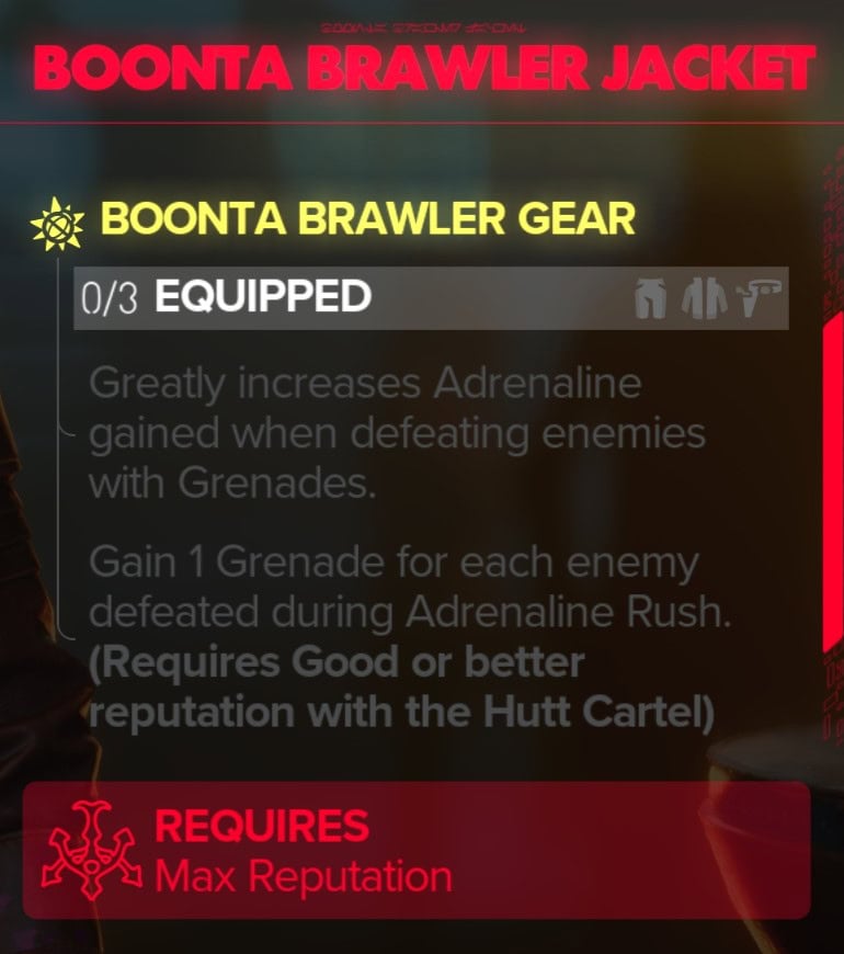 Boonta Brawler Set Bonus