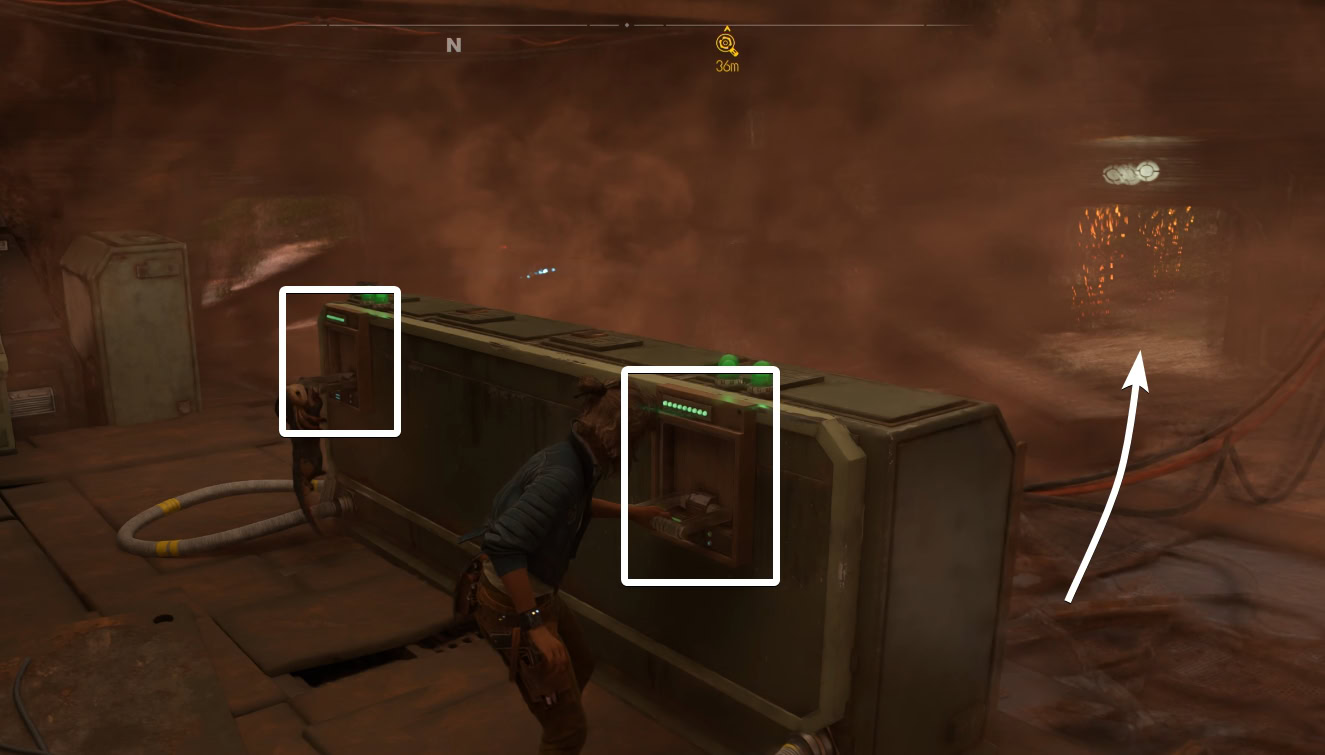 Pull down the levers - Fallen Mound walkthrough