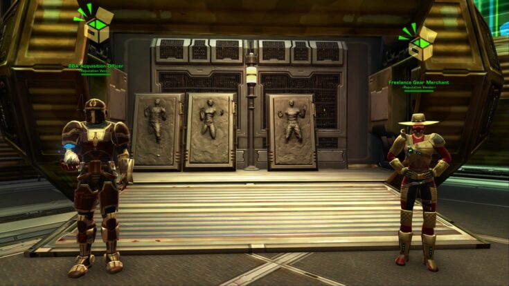 SWTOR Bounty Contract Event Guide Reputation Vendors