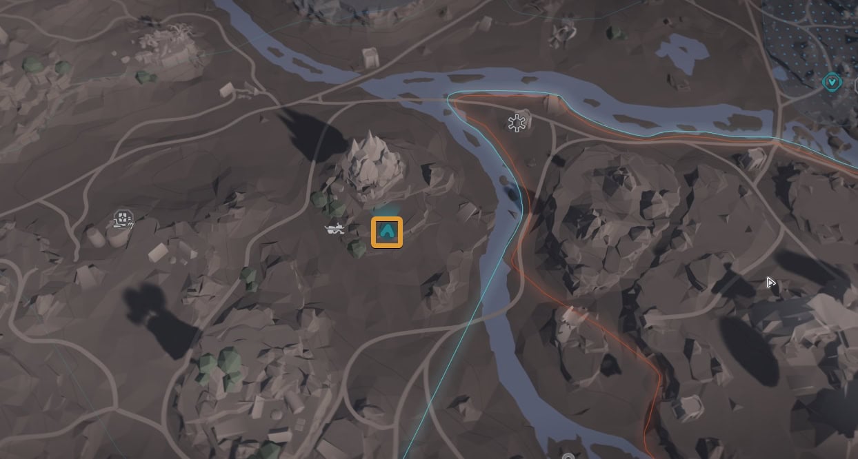 Smuggler Cache 03 Location Map