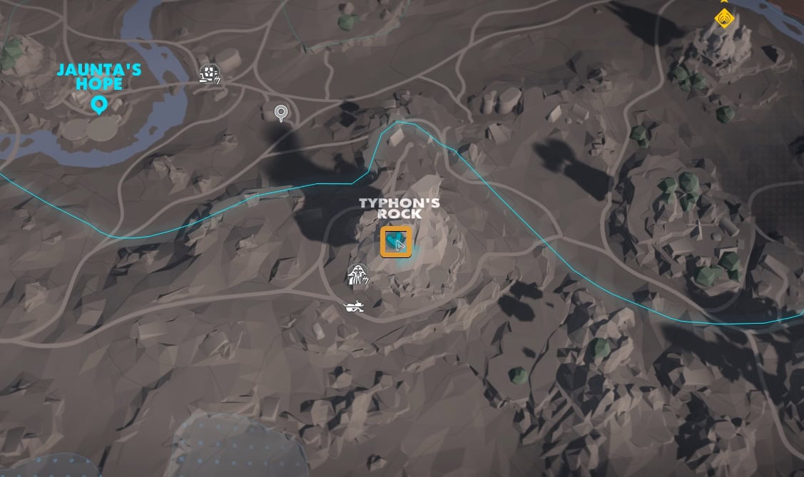 Smuggler Cache 18 Location Map