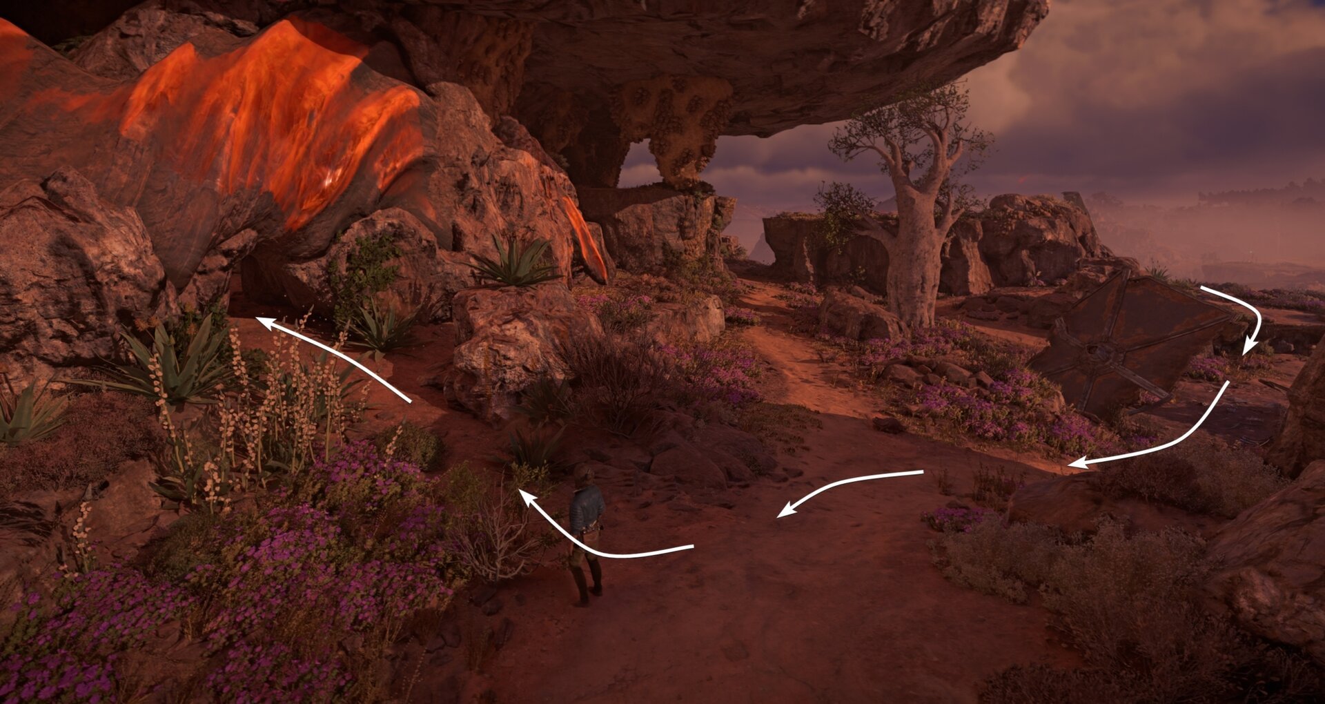 Smuggler Cache 18 path
