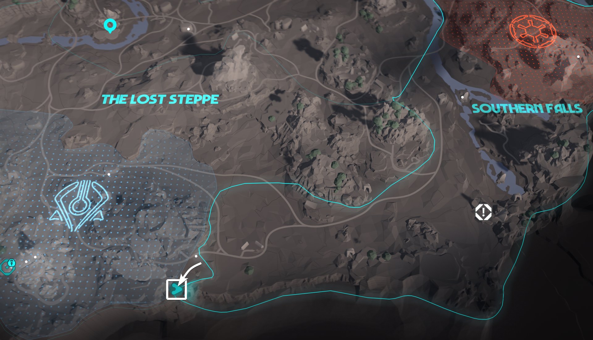 Smuggler Cache 22 Map