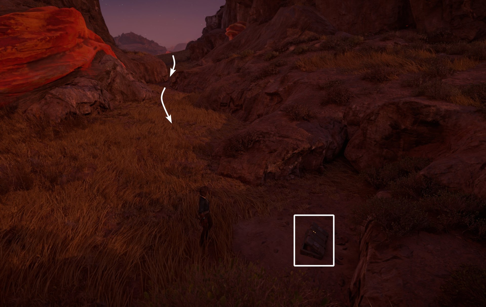 Smuggler Cache 35 Location