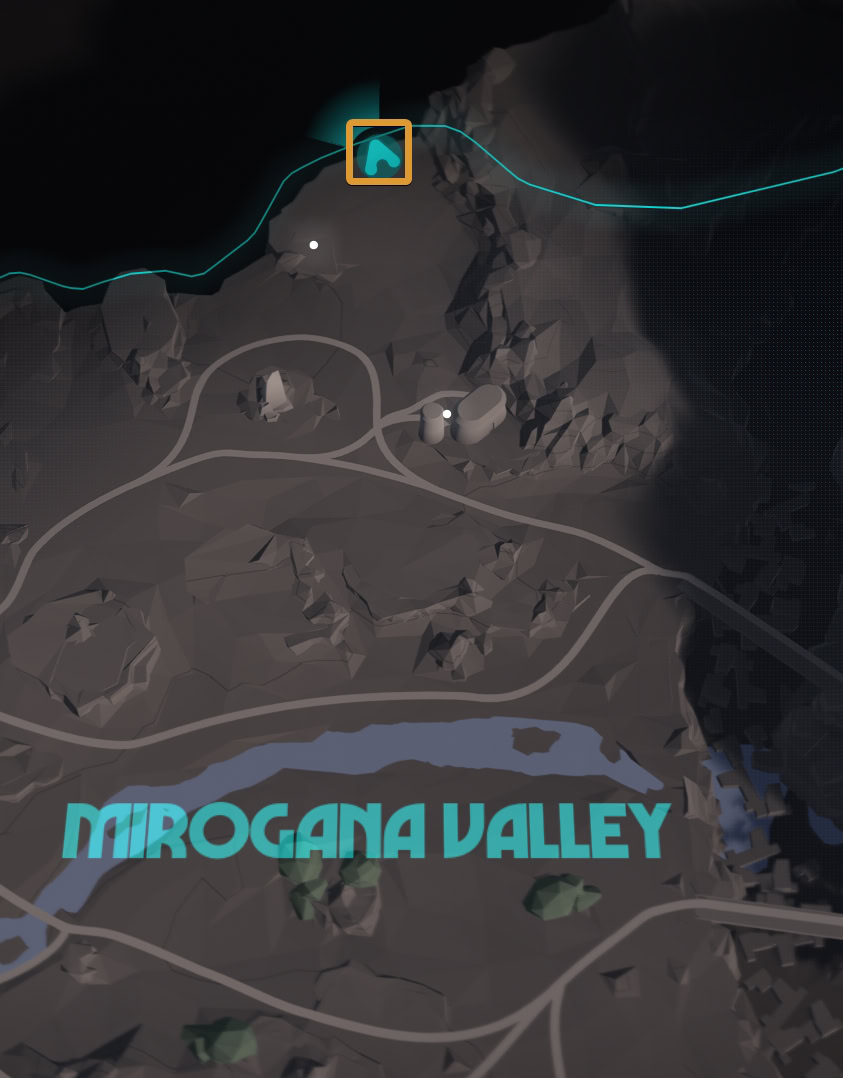 Smuggler Cache 54 Location Map