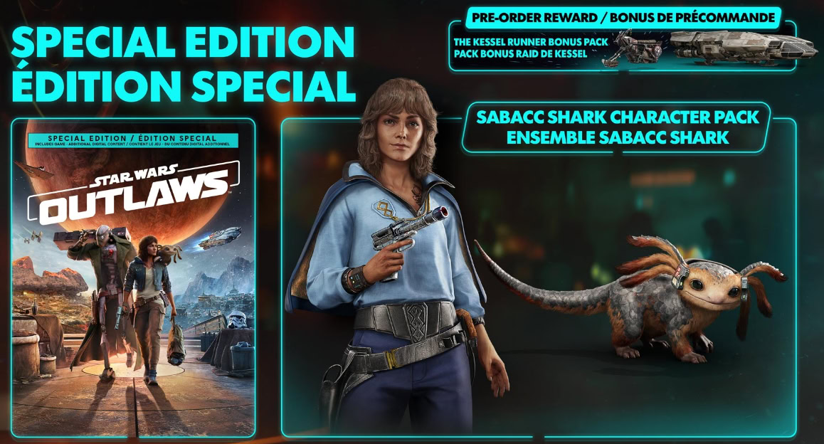 Star Wars Outlaws Game Stop exclusive