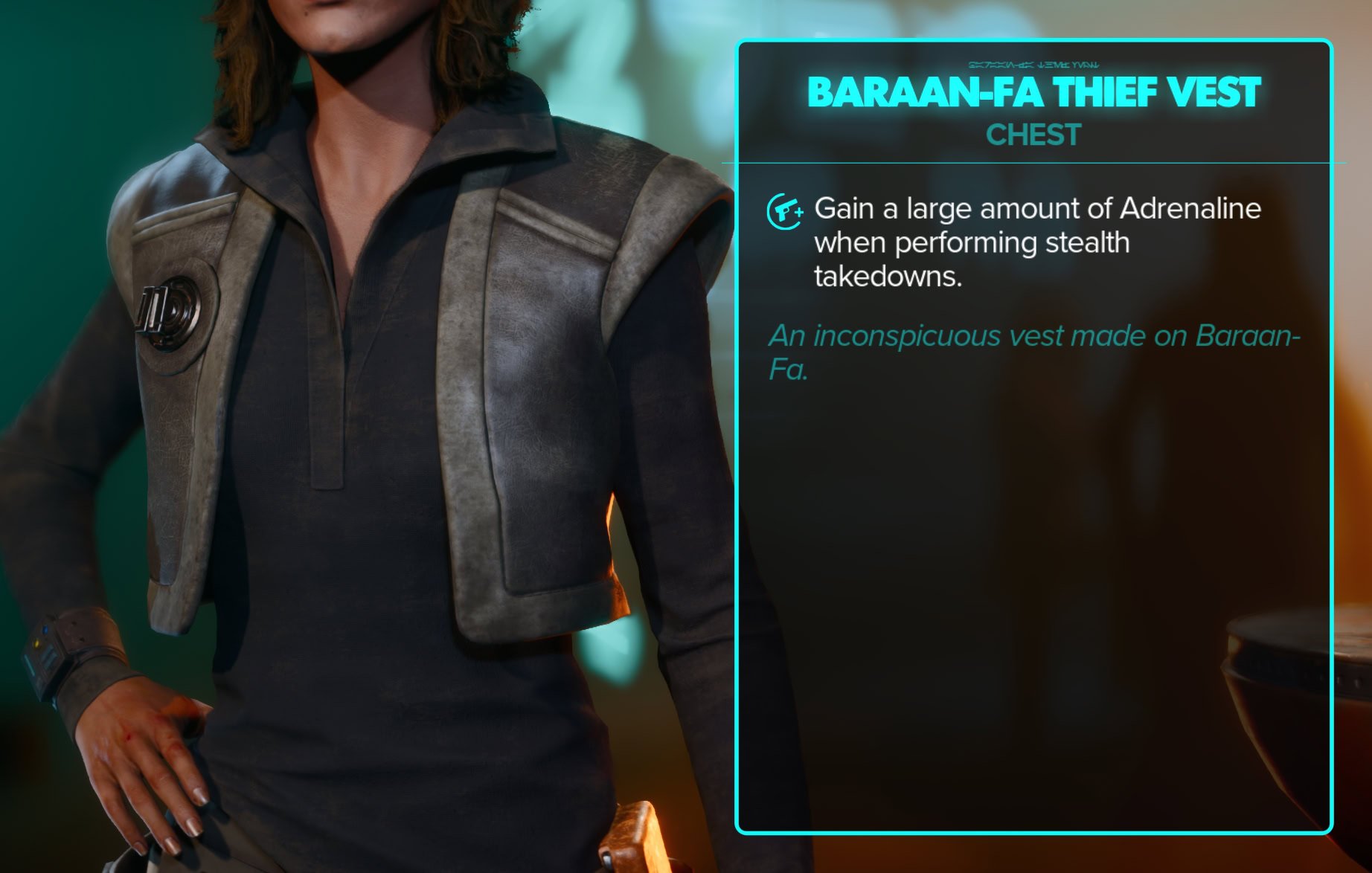 Baraan-Fa Thief Stats and Close-ups - Jacket