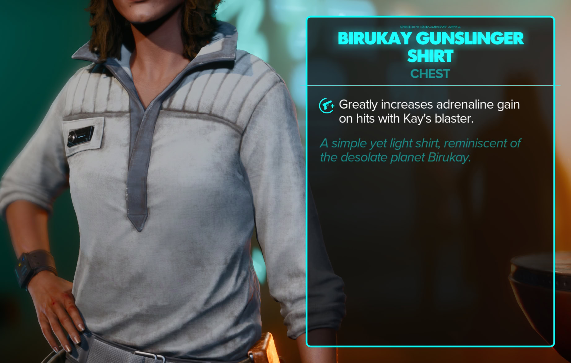 Birukay Gunslinger Stats and Close-ups - Jacket