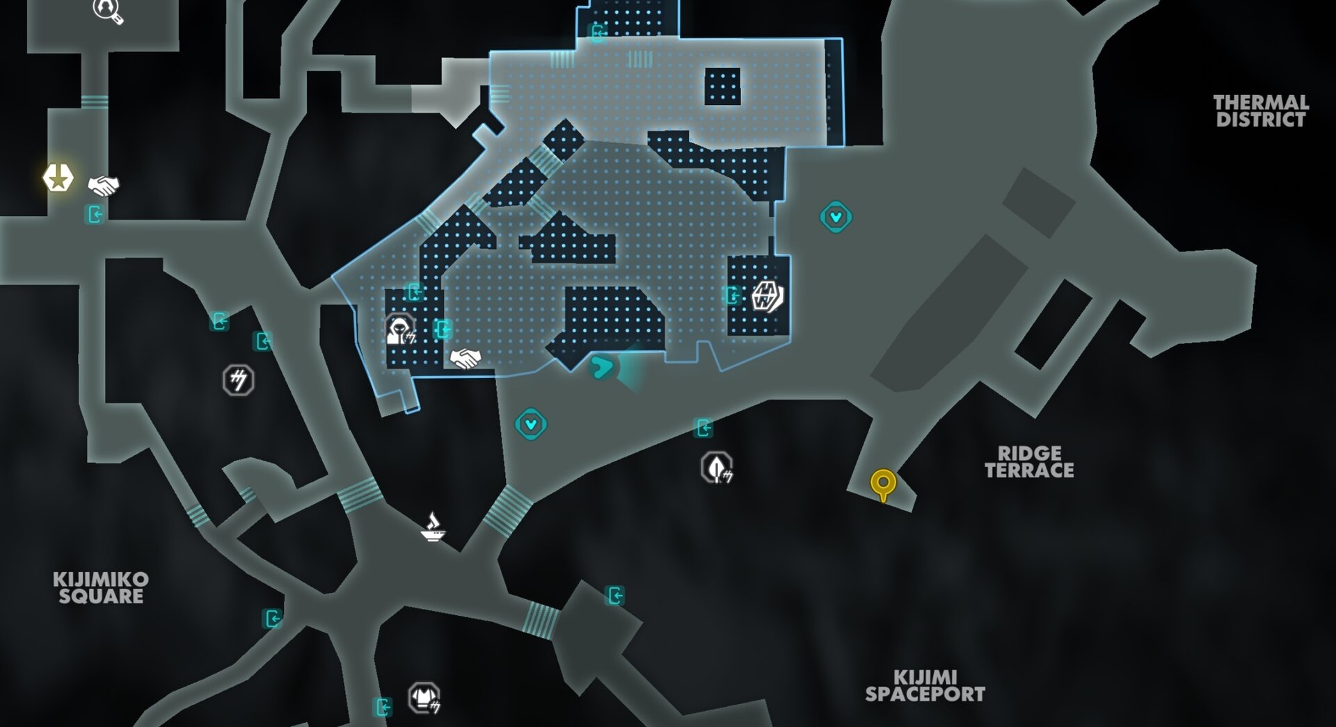 Blue Tail Wrappings Map - Nix Cosmetic Item