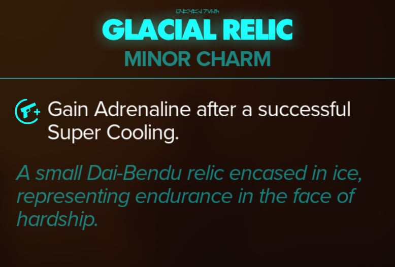 Glacial Relic Stats - Minor Charm in Star Wars Outlaws