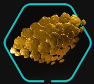 Gold Scale Paint Icon