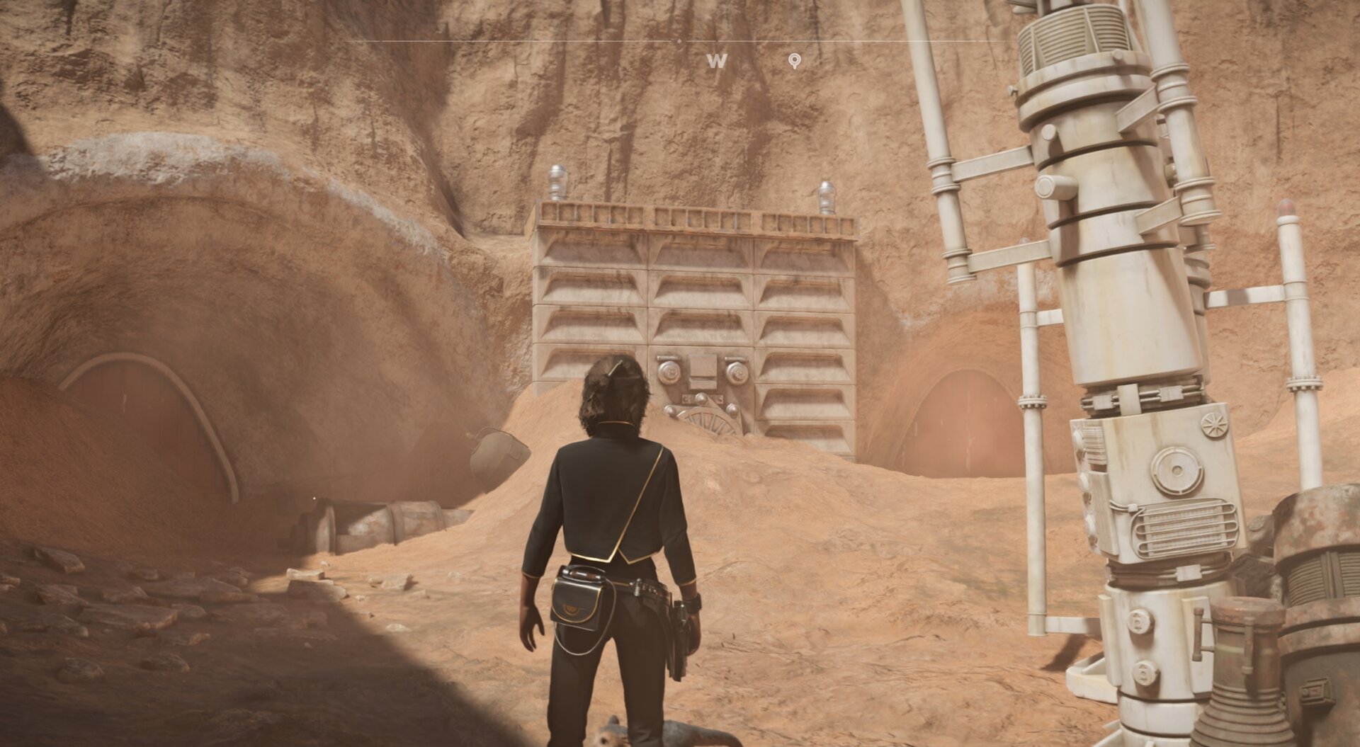 Gray Scarf - Lars Homestead - Nix Cosmetic Item