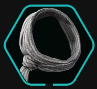 Gray Scarf - Nix Accessory Icon