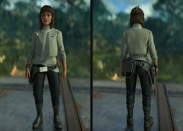 Impedial Disguise Outfit Front and Back preview