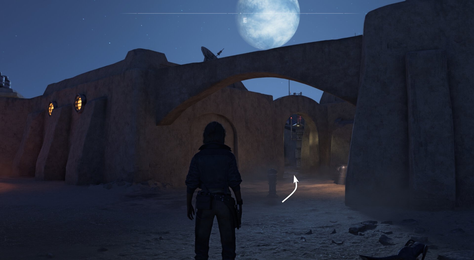 Mos Eisley Outskirts Treasure - Starting Point