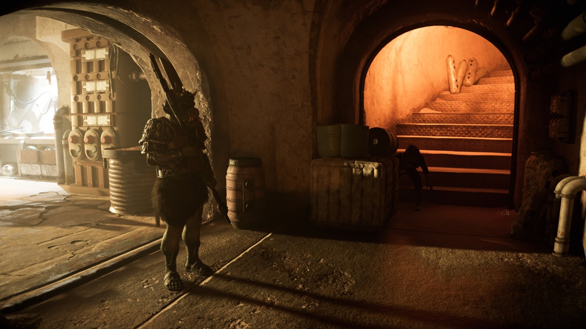 Breaking into Jabba's Palace: Interior - guards