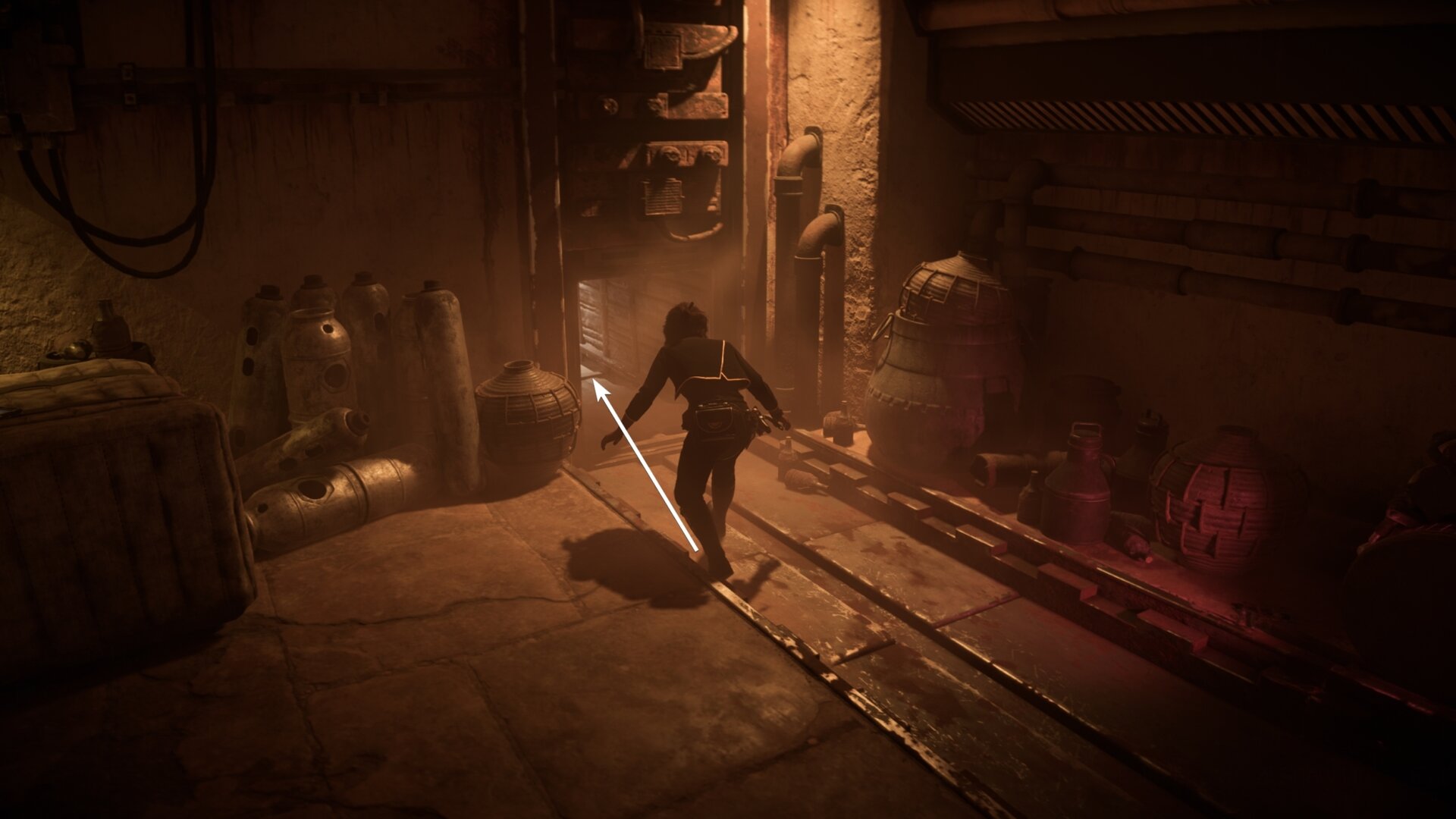 Breaking into Jabba's Palace: Interior - vent