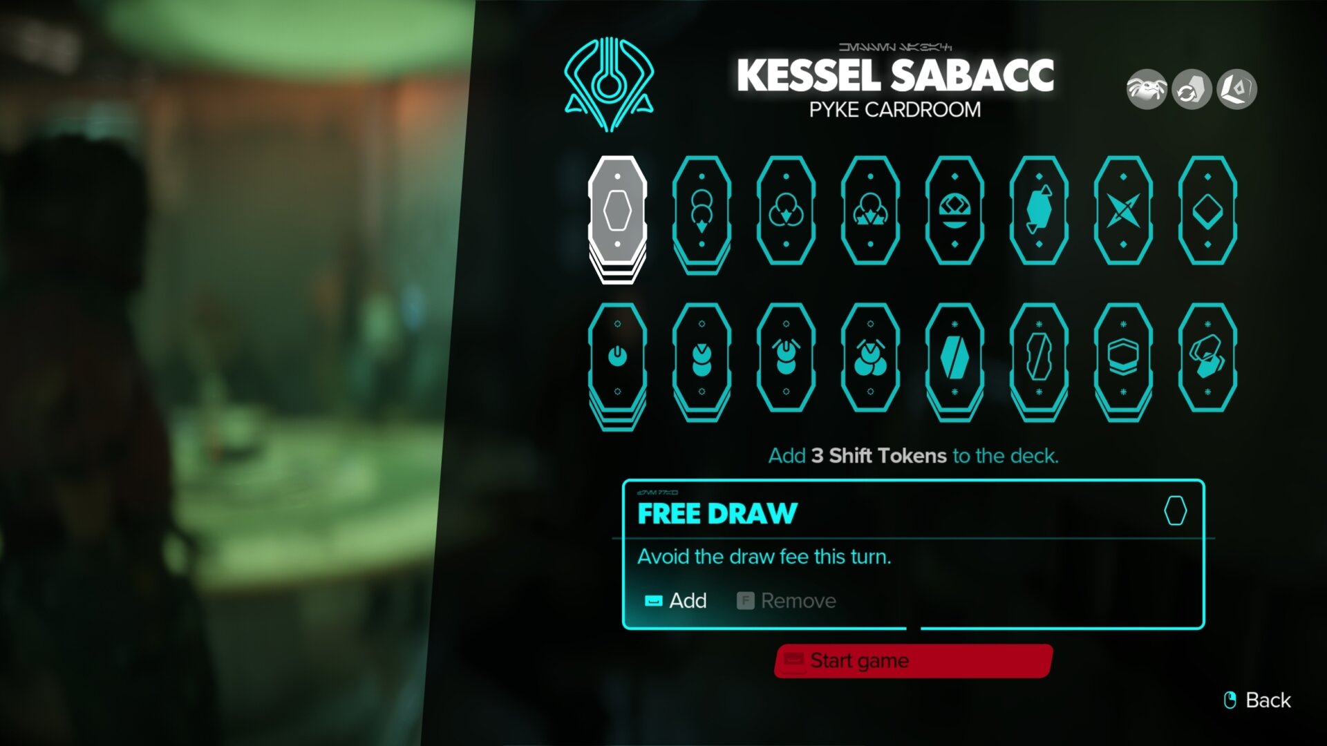 Collection of all Kessel Sabacc Shift Tokens in Star Wars Outlaws