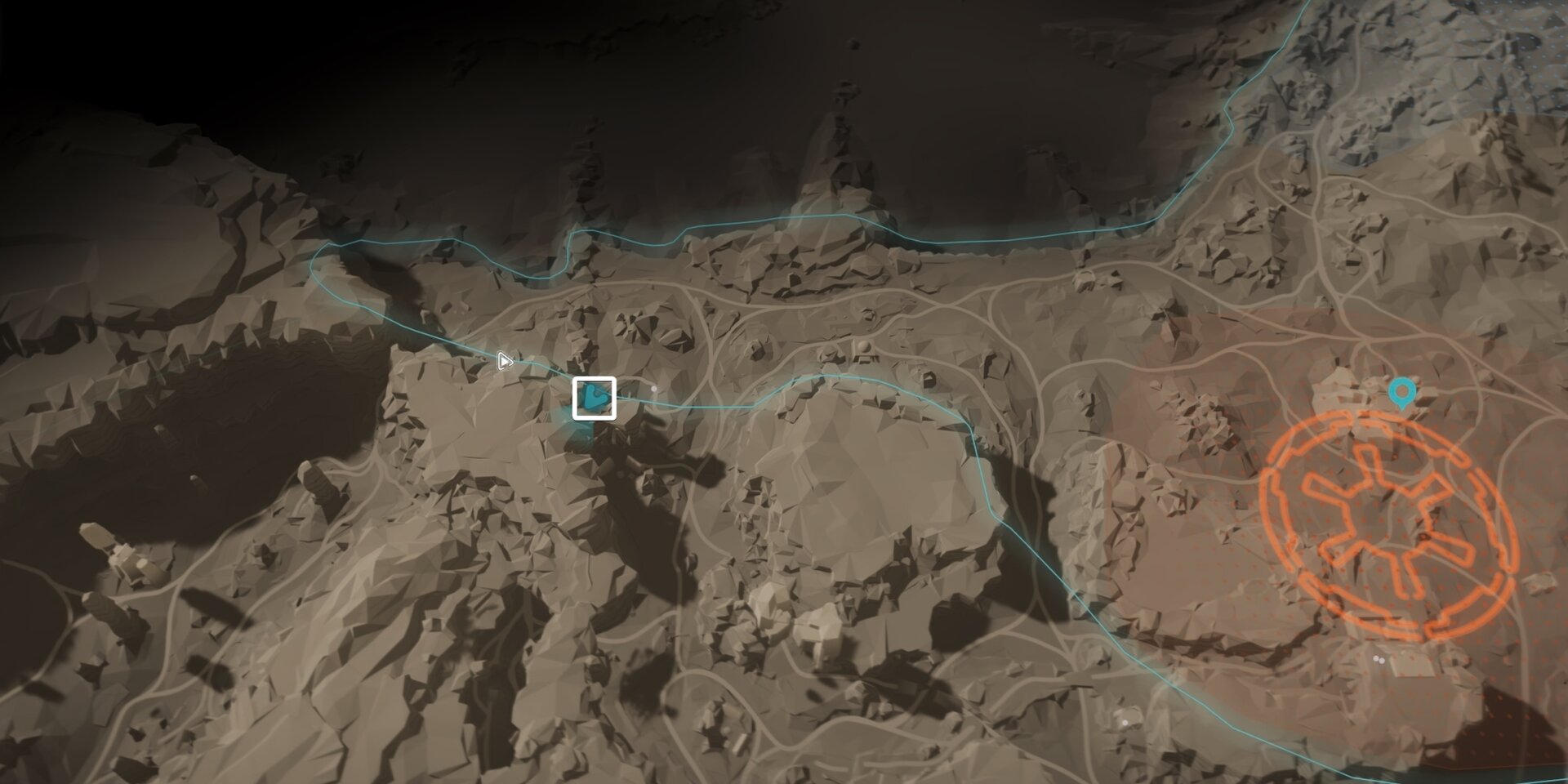Smuggler Cache 60 Location Map