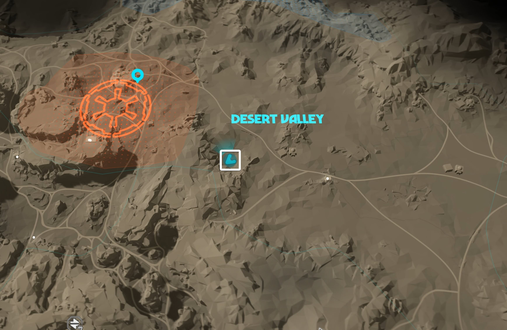 Smuggler Cache 81 Location Map
