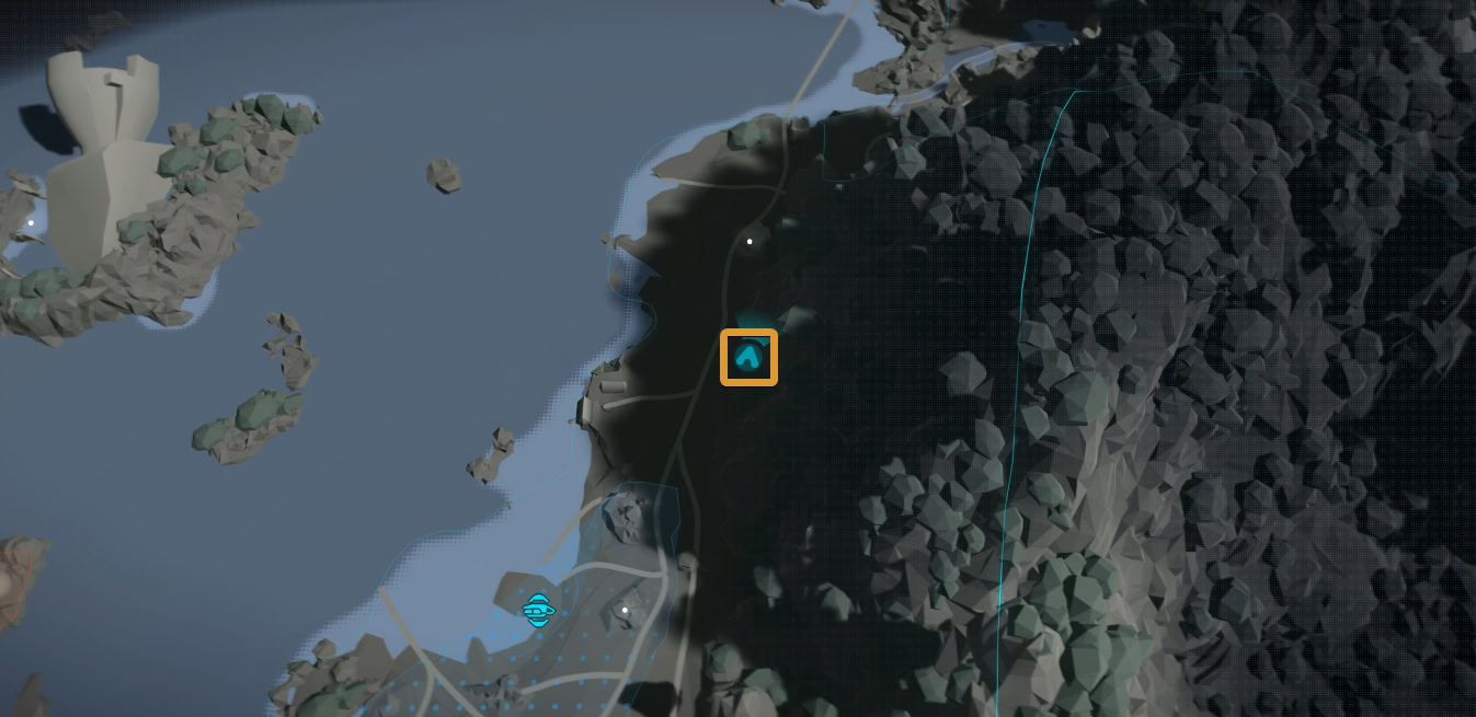 Smuggler Cache 83 Location Map
