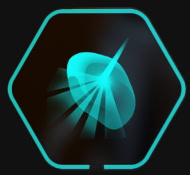 Sunset Pebble Icon