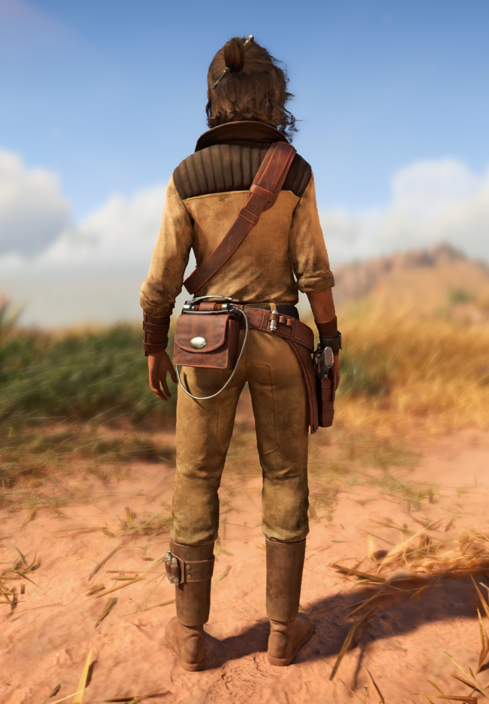 Tatooine Gunslinger Visual Overview - Back