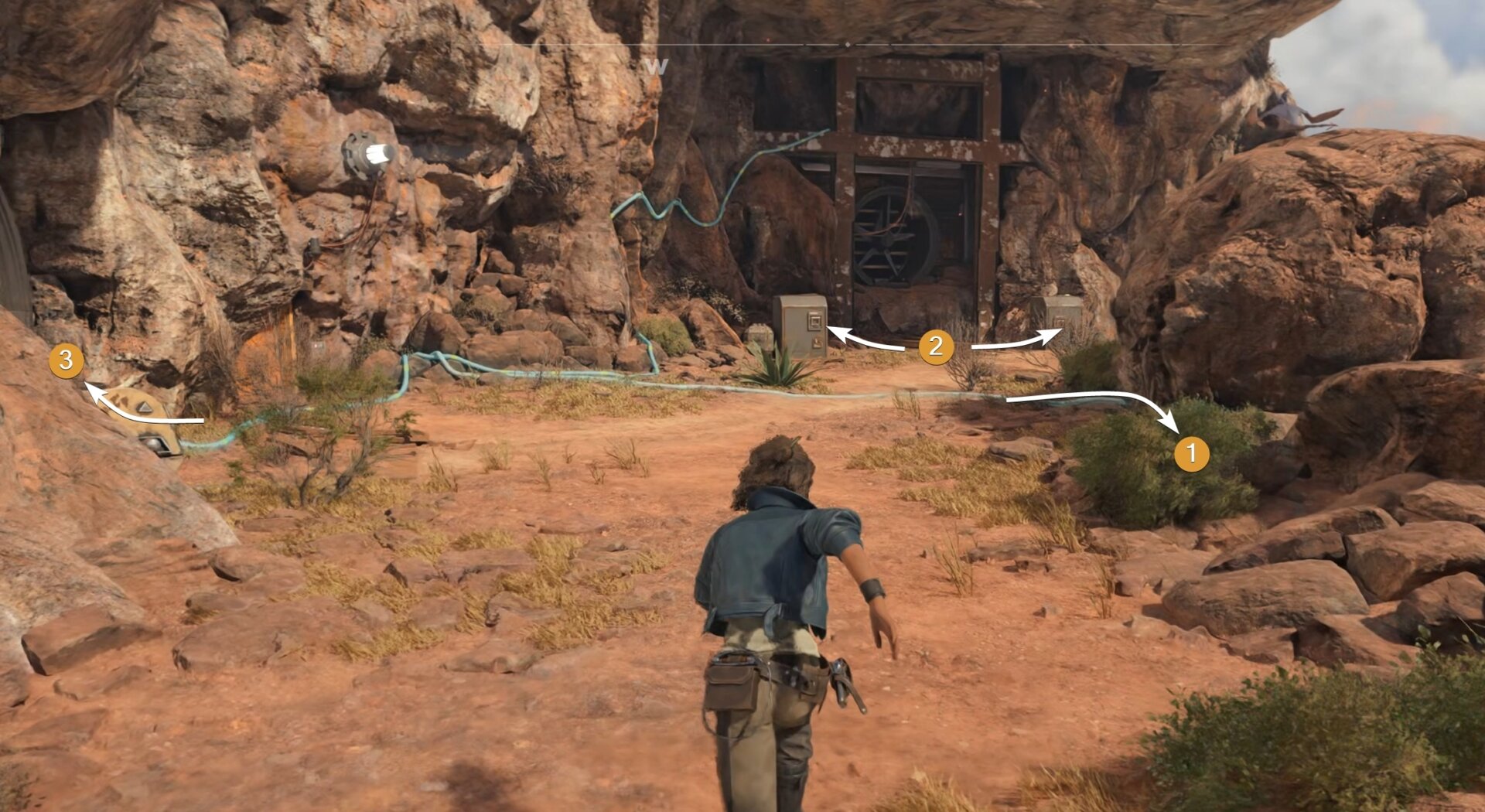 The Door Puzzle at the Smuggler Hideout - HD05-G Circuit 