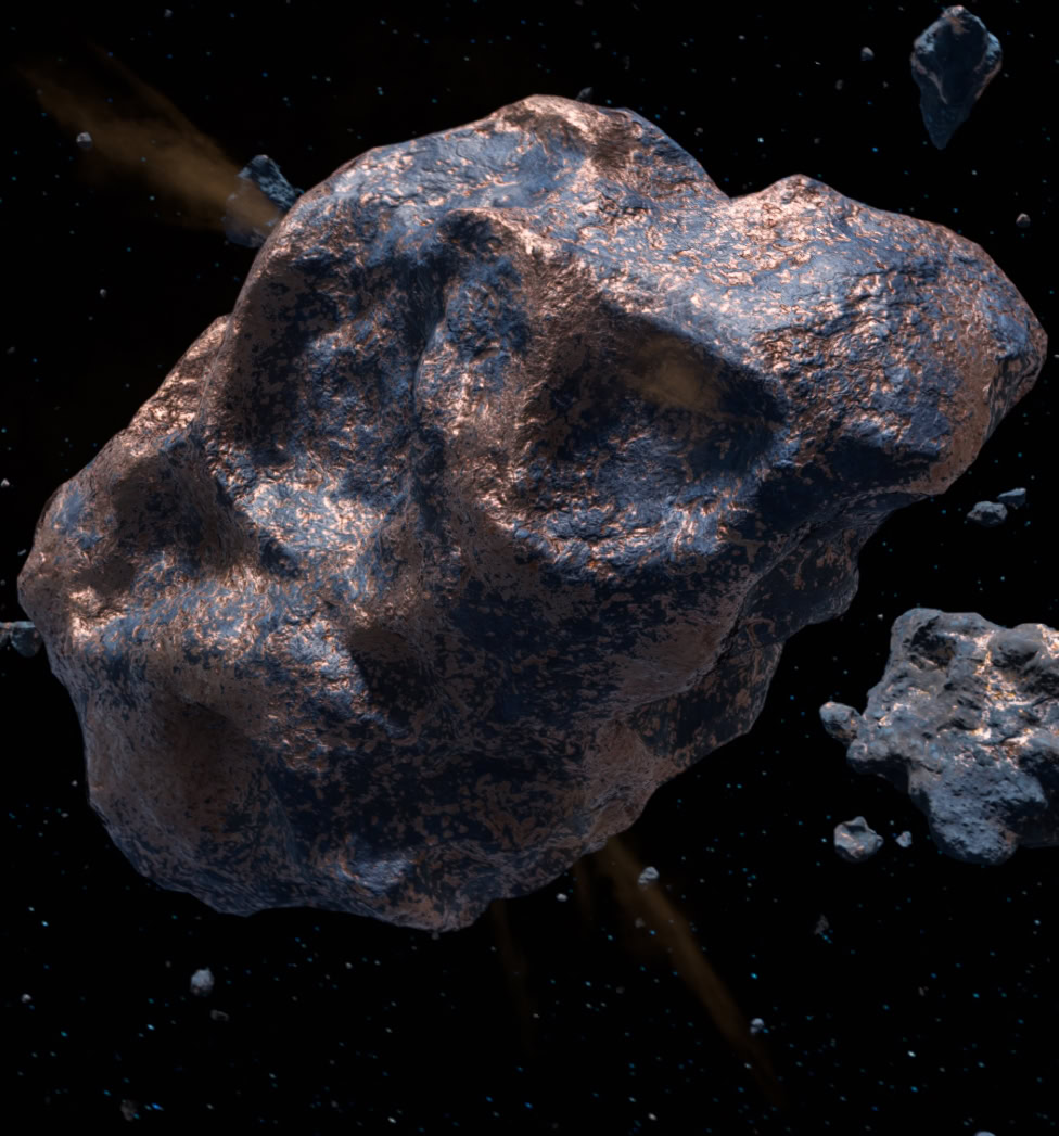 Asteroids with fumaroles can be blown up to damage nearby enemy ships.