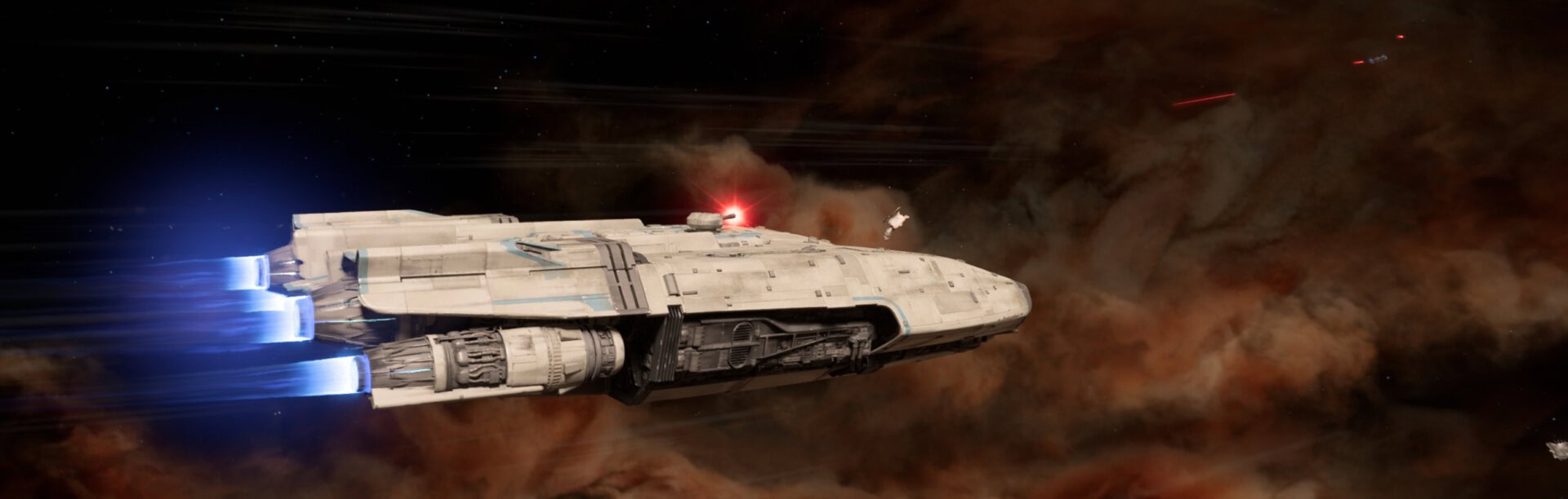 Using the Laser Turret on the Trailblazer ship in Star Wars Outlaws