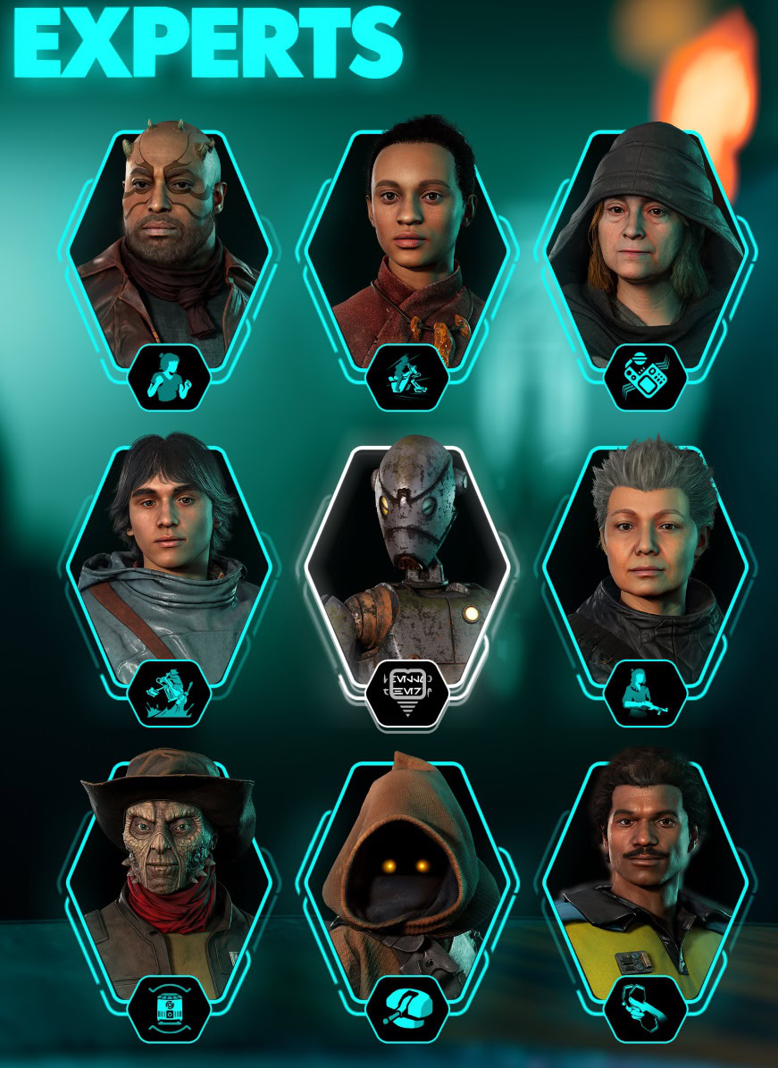 Star Wars Outlaws - All Experts Unlocked