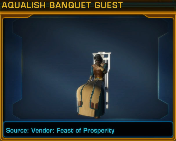 Aqualish Banquet Guest