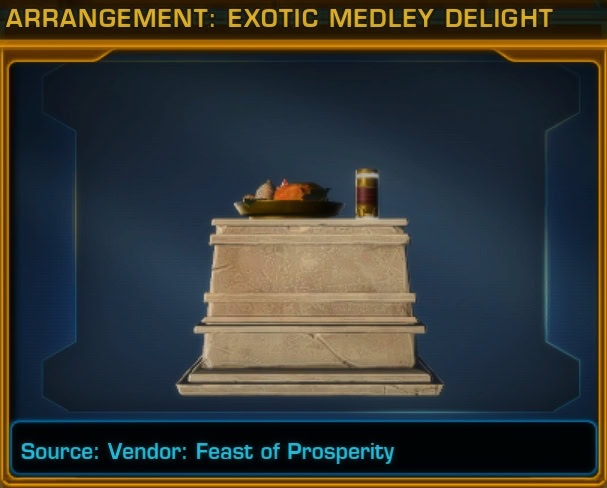 Arrangement Exotic Medley Delight