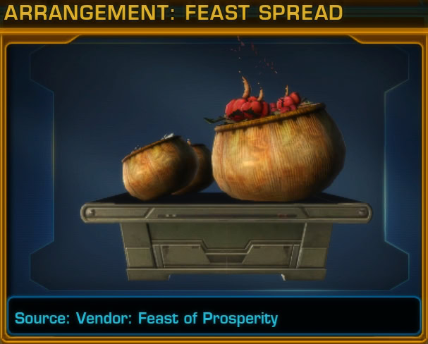 Arrangement Feast Spread