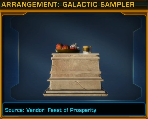 Arrangement Galactic Sampler