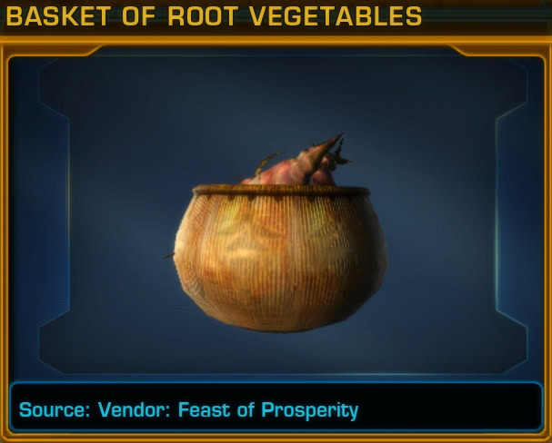 Basket of Root Vegetables